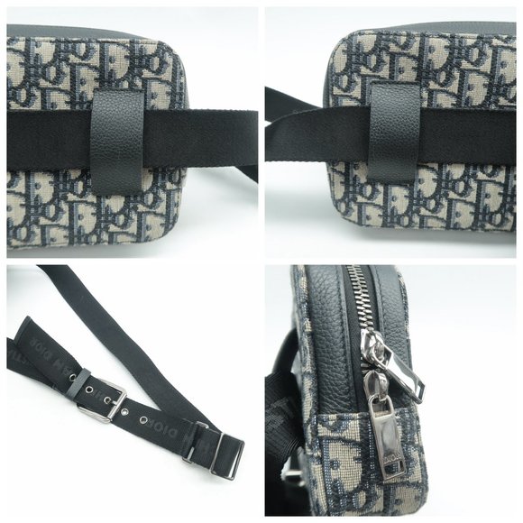 Dior Navy Cloth Crossbody Bag - Picture 8 of 12